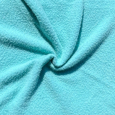 M00819 MOREZMORE BLUE TEAL Thin Stretchy Fabric for Puppet Clothes