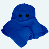 antron style puppet fleece blue