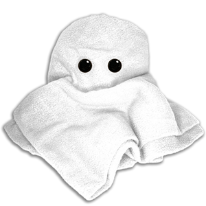 antron style puppet fleece white
